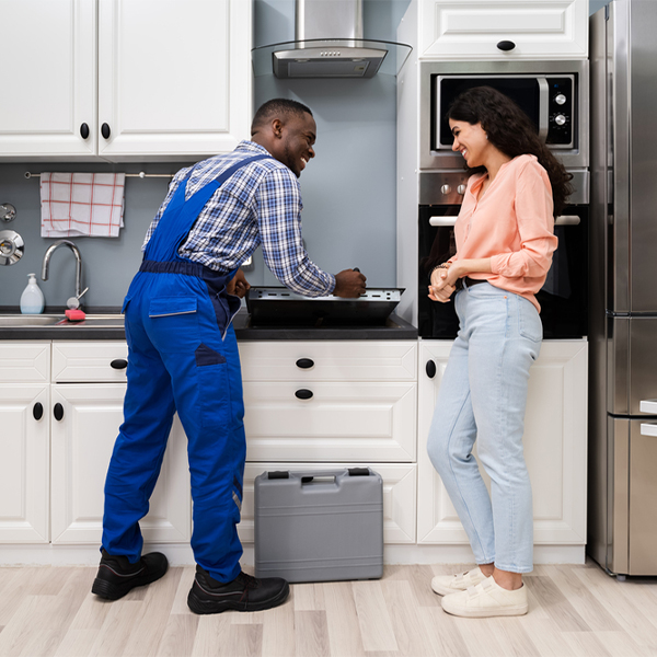 can you provide an estimate for cooktop repair before beginning any work in Robinson